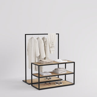 Como-Black-Wood-Table-Rack-Set