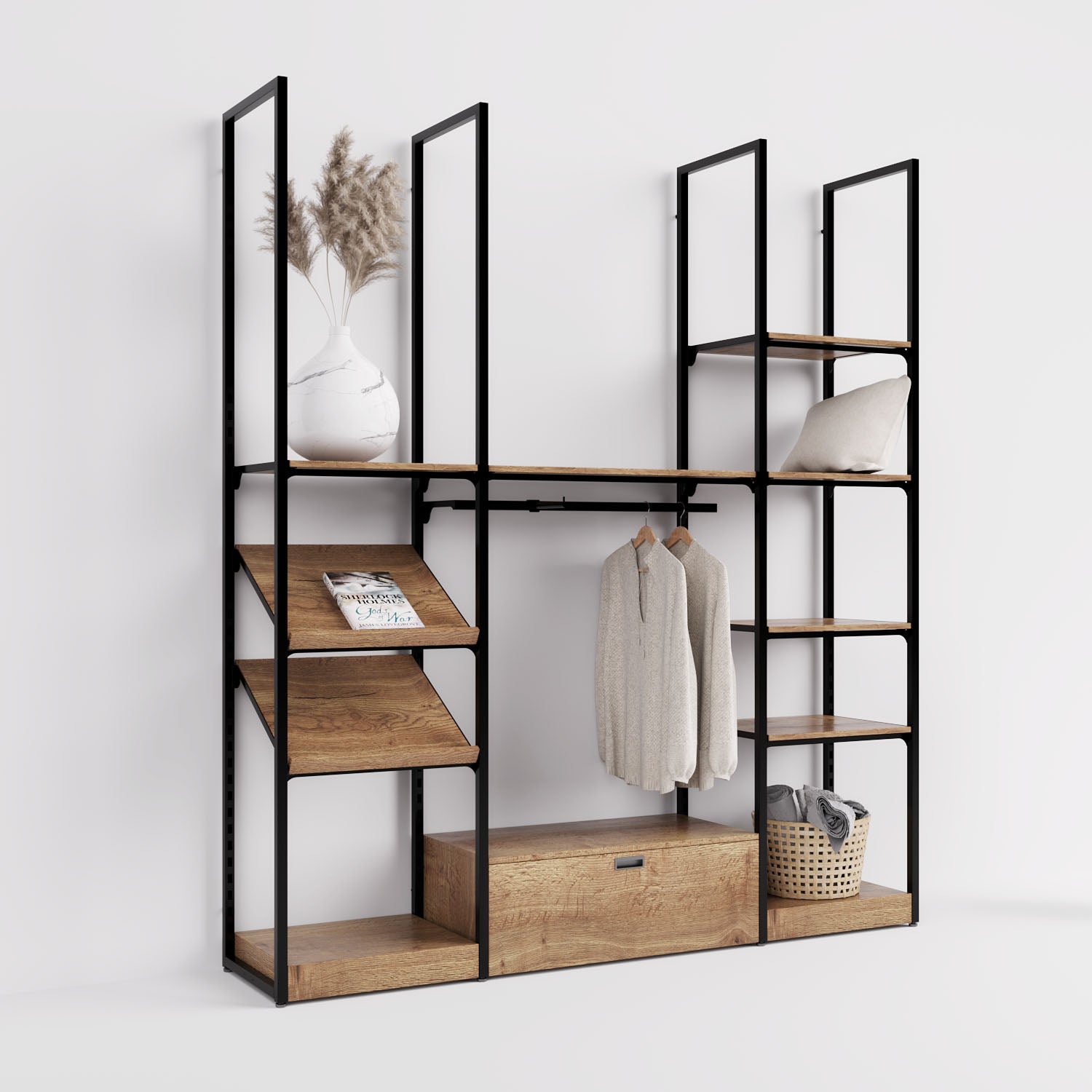 Commercial store retail shelving