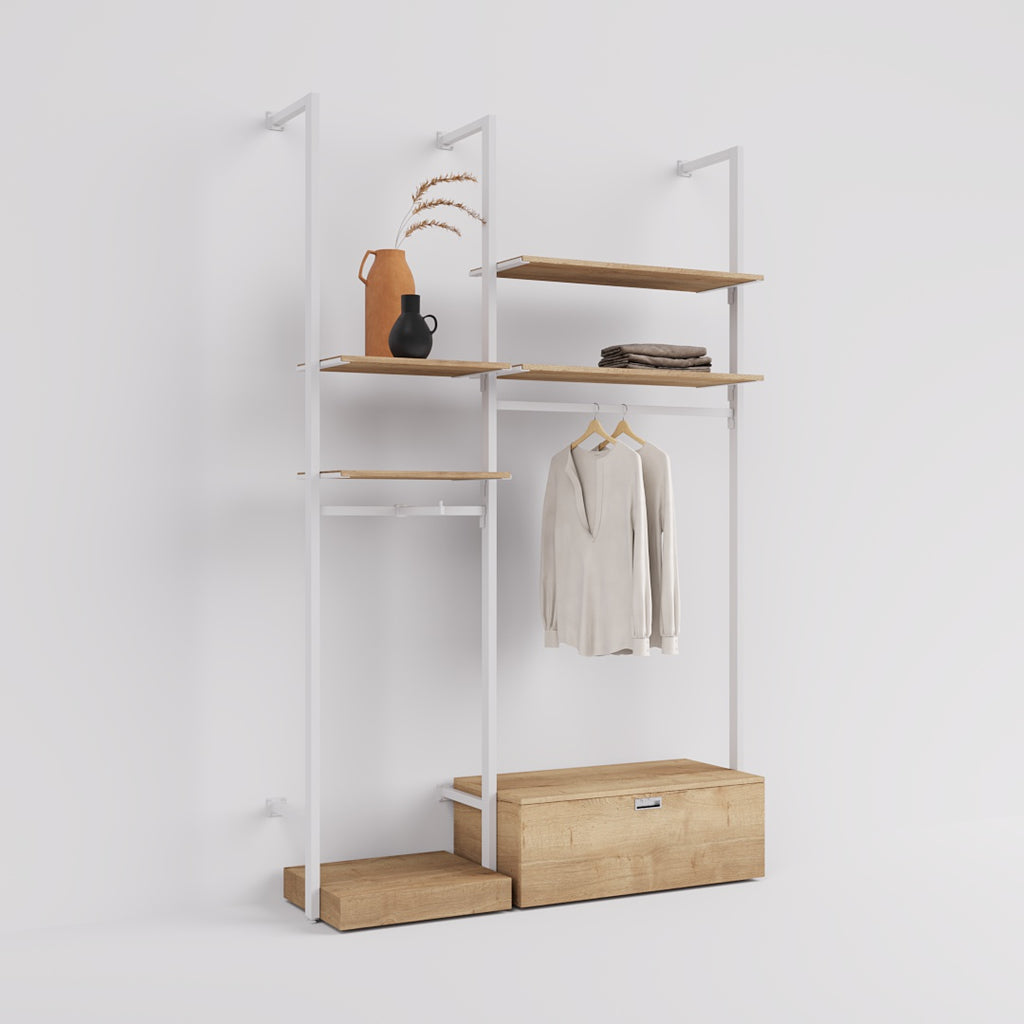 Shelving System Ceres | Fashion Style 2, white | Mandai Design