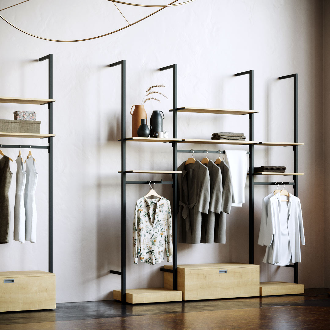 Shelving System Ceres, Fashion Style 4
